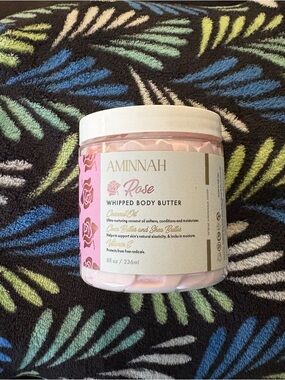 AMNH Aminnah Rose Whipped Body Butter